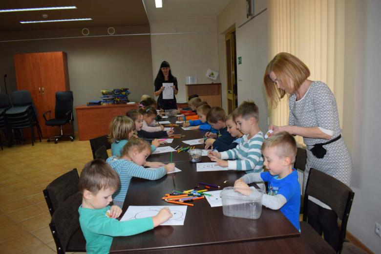 Wizyta przedszkolaków - popularyzacja czytelnictwa