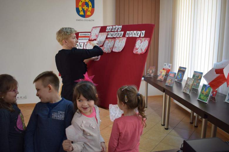 Zajęcia dla przedszkolaków z okazji 100-letnej rocznicy Odzyskania Niepodległości 