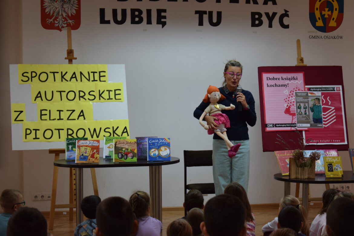 Spotkanie autorskie z Elizą Piotrowską